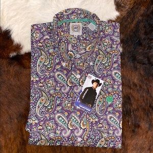 Cinch long sleeve button up, size SMALL.